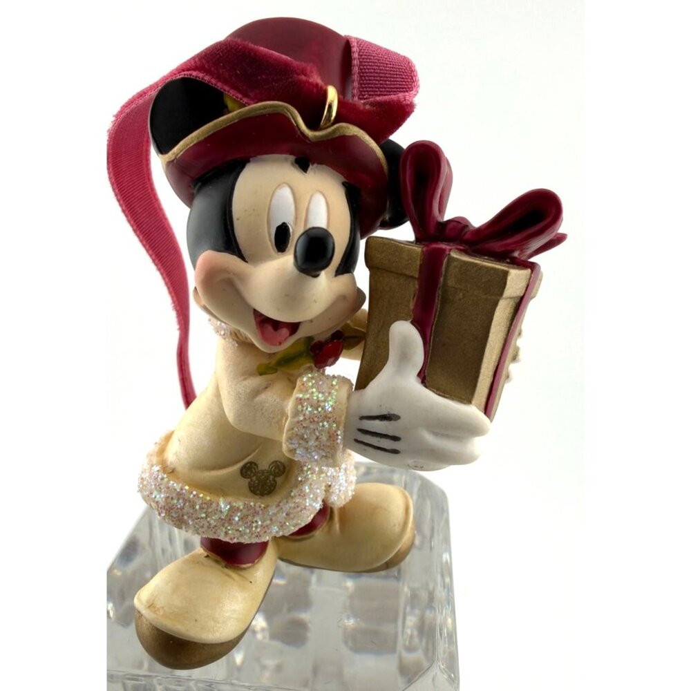 Vintage Ornament Christmas Disney Mickey Mouse Top Hat